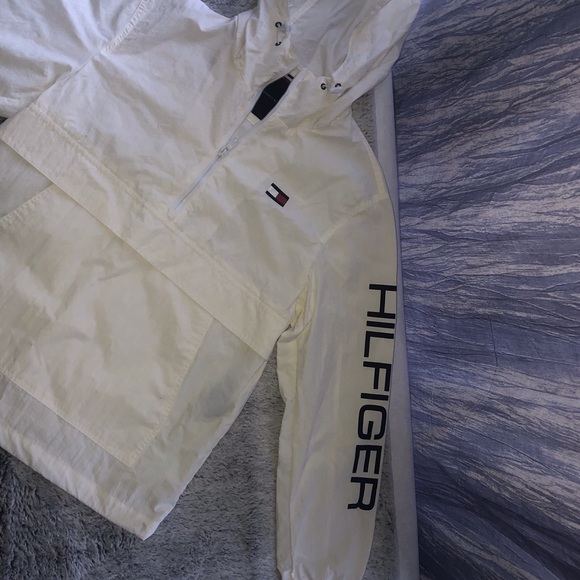 🎉2x HP🎉 Tommy Hilfiger Retro Windbreaker Jacket - Picture 4 of 10